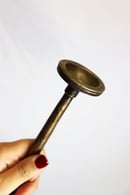 Image of Vintage, Hand-Made Tibetan Ceremonial Brass & Copper Expandable Horn, 69 Inches Tall