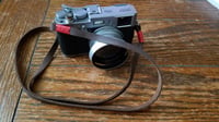 Image 2 of Handmade Lightweight Brown Leather Camera Strap 