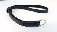 Image 3 of Black Leather Wrist Strap 