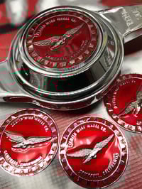 Image 1 of (4) Candy red zenith chips set 