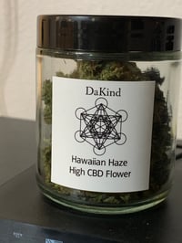 Hawaiian Haze high CBD flower. 