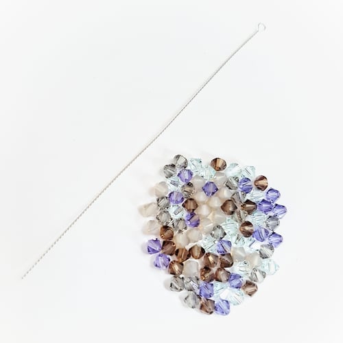 Image of CRYSTALS, COMPONENTS & NEEDLE - with Pattern option