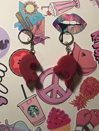 Image 1 of Heart Shaped Puzzle Keychain