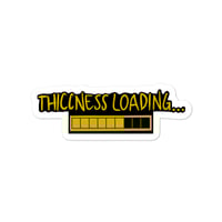 Image 4 of 4x4 Thicc Life Stickers (click for various logos)