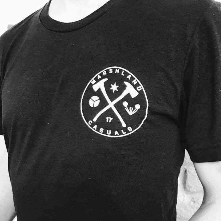 Image of Original Marshland Casuals Black T-Shirt