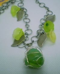 Image 2 of Spring Leaf Necklace