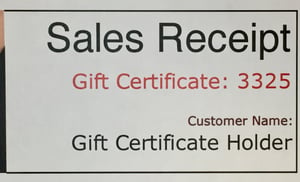 Image of Gift Certificate For Thimble Slide: Maxim