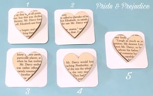 Image of Bookish Heart Brooches