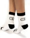 Image of Knitted Bandaid Socks - Shipping in FEBRUARY 2024!!