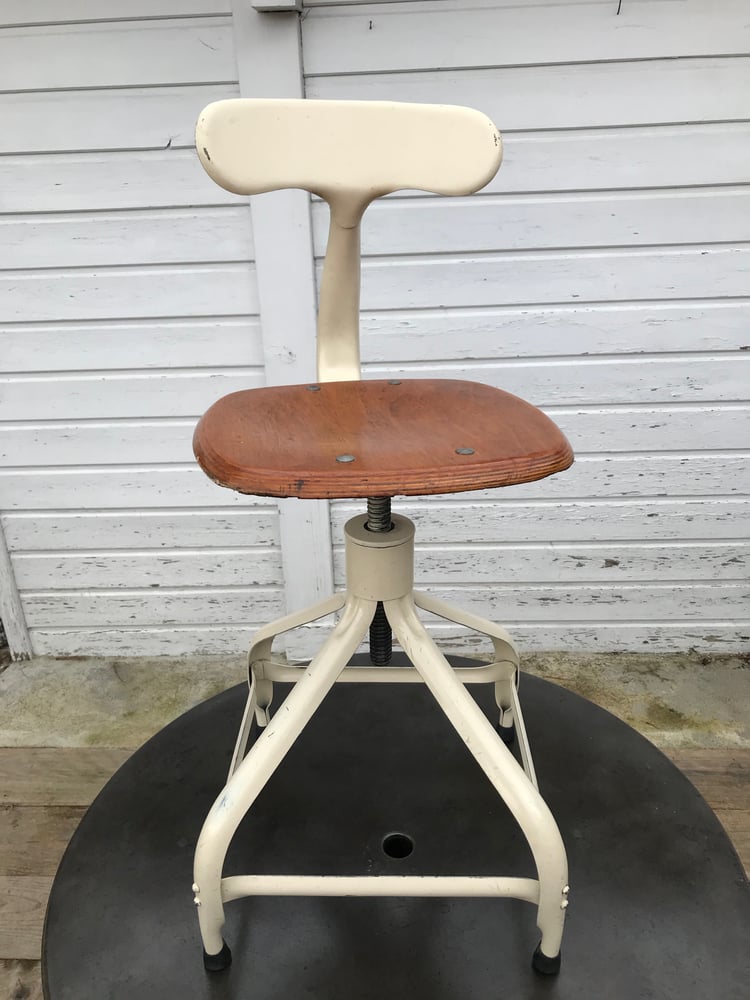 Image of Rarissime suite de 4 chaises Nicolle 