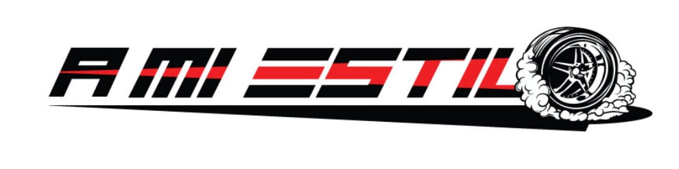 Image of A Mi Estilo racing sticker (24”x 4”)
