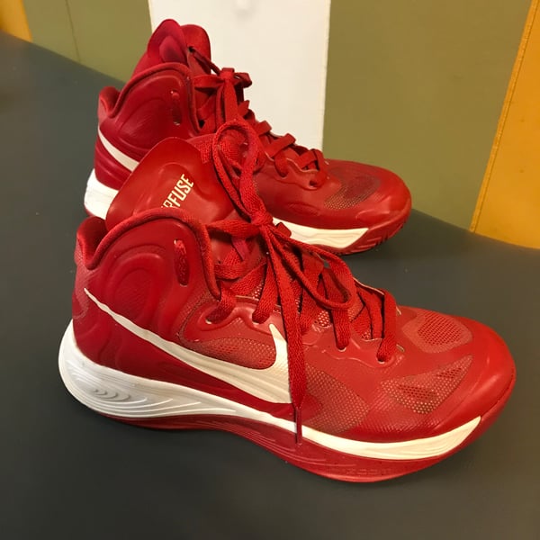 Image of Nike Zoom HyperFuse Red and White