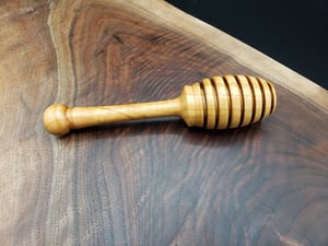 Image of Traditional Cherry Wood Honey Dipper