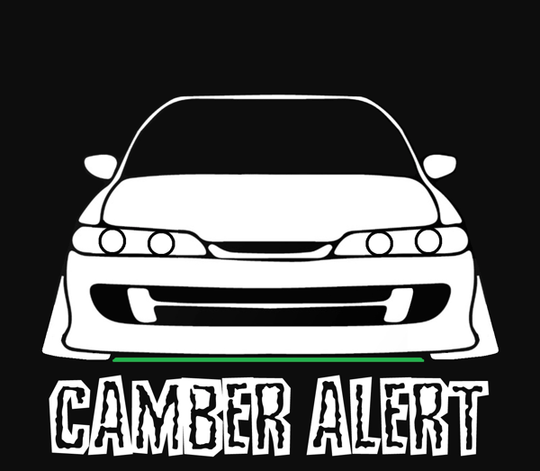 Image of Camber Alert (Diecut)
