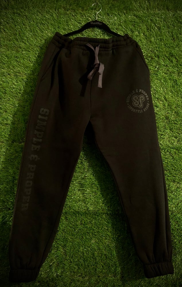 SIMPLE & PROPER â S&P-âClassic Brandedâ Jogger Sweatpants