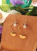 Image of Geometric Rose Quartz Earrings