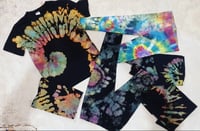 Adult and Children reverse Tie Dyed Shirts
