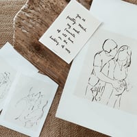 Image 2 of ONE LINE DRAW CUSTOM ILLUSTRATION 