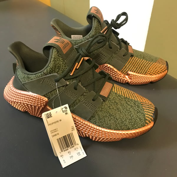 Image of Adidas Prophere Green and Copper DeadStock 