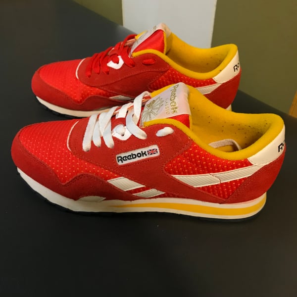 Image of Reebok Classic Red & Yellow “McD’s”