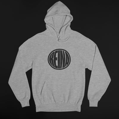 Image of REINA LOGO HOODIE HEATHER GRAY