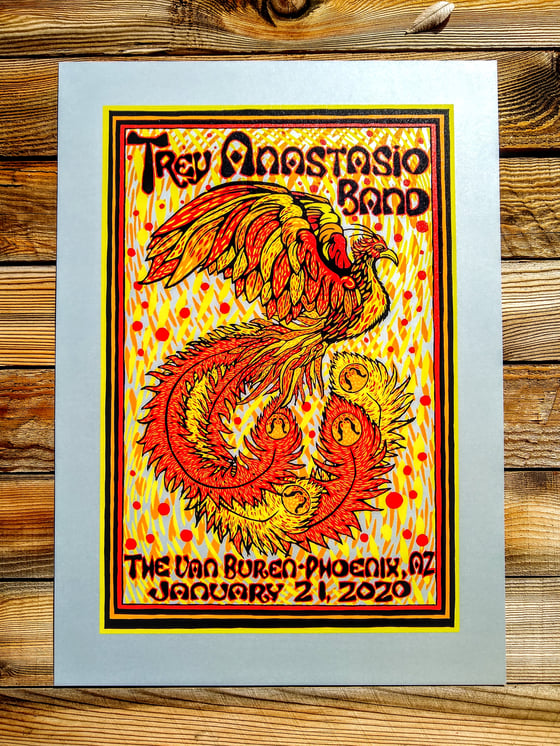 Image of Trey Anastasio Band - Phoenix, Az - Metallic Sirio Pearl Platinum