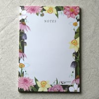 Image 2 of Summer Flowers A5 Notepad 