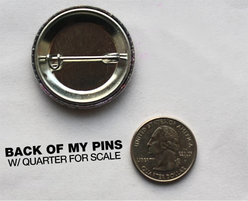 Image of Dario Argento - Set of Six 1.5" Pins