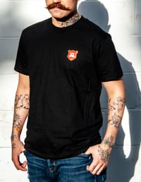 Image 1 of Burly Barber T-Shirt - Black