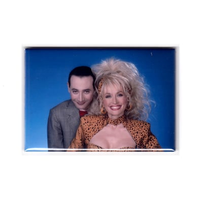 Image of Dolly Parton & Pee Wee /  Magnet