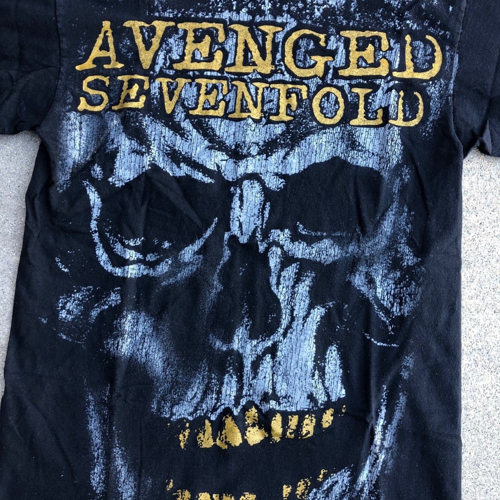 Image of Avenged Sevenfold Skull Logo Tee