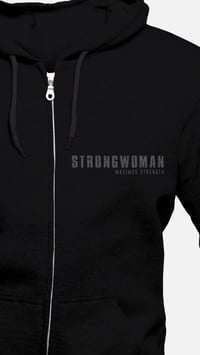 Image 2 of ZIP UP HOODIE STRONGWOMAN