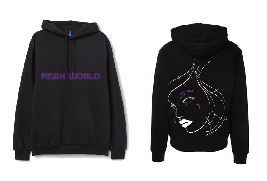 Image of HOODIE "REAK WORLD"