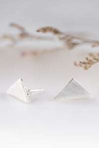 Image 2 of  Simplistic Triangle Studs