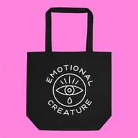 “EMOTIONAL CREATURE” TOTE.