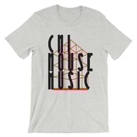 Image 4 of  Men's CHI House Music Tee - available in black, white, or heather grey