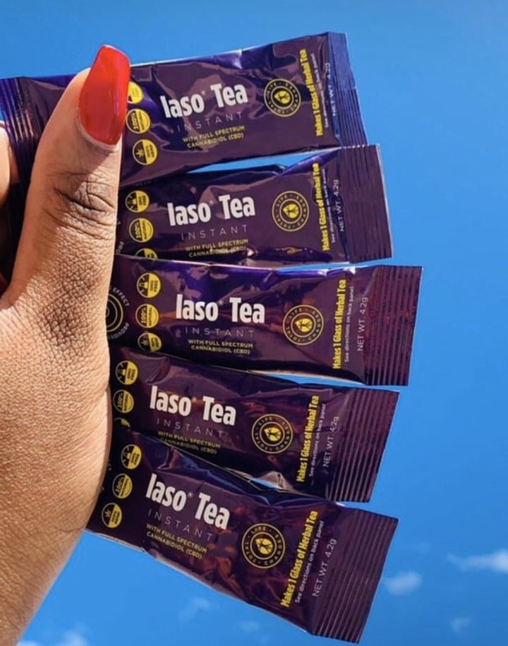 Image of Iaso® Tea with Full Spectrum Hemp Extract(CBD) 5 DAY SUPPLY