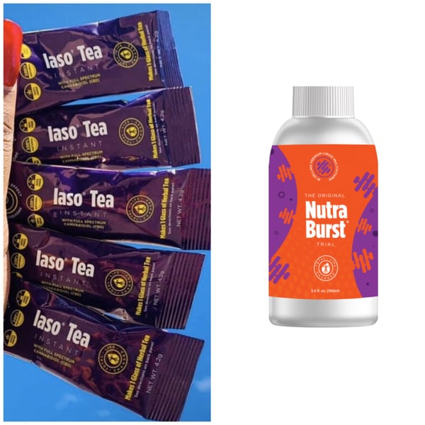 Image of CBD TEA & NUTRABURST WEEK SUPPLY