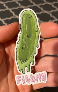 Filthy Pickle Sticker 