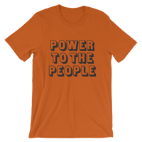 Image 2 of "POWER TO THE PEOPLE" T-SHIRT