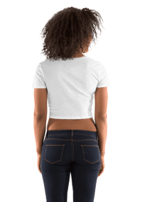 Image 3 of Women's Sonic Altar Cropped Tee - available in black or yellow