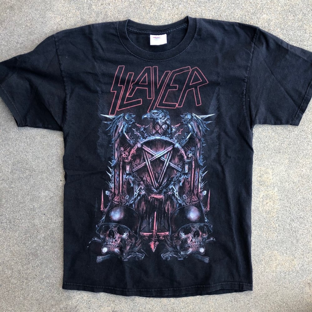 Image of Slayer Pentagram Eagle Tee