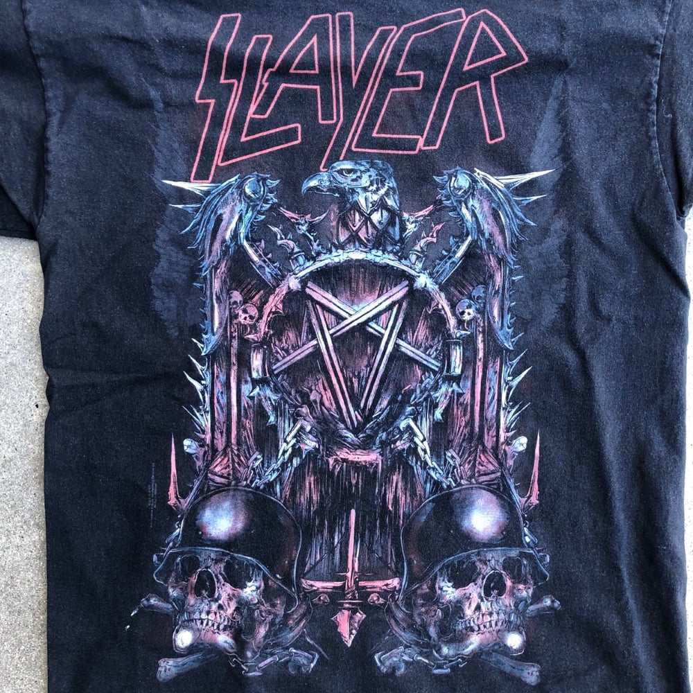 Image of Slayer Pentagram Eagle Tee