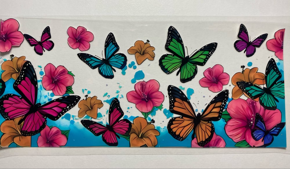 Image of Colorful Butterflies 