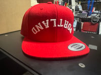 Image 1 of Portland Turnt Snapback Hat v1
