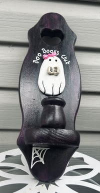 Image 3 of Boo Books Club Candlestick holder