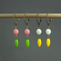Image 4 of Boucles d’oreilles bicolores 