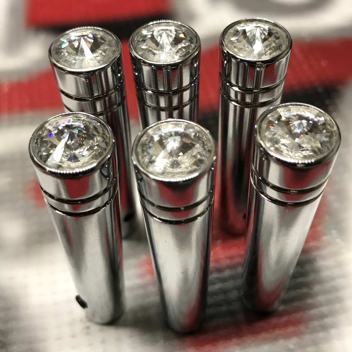 6 chrome diamond switch extensions. Yogi's Hydraulics