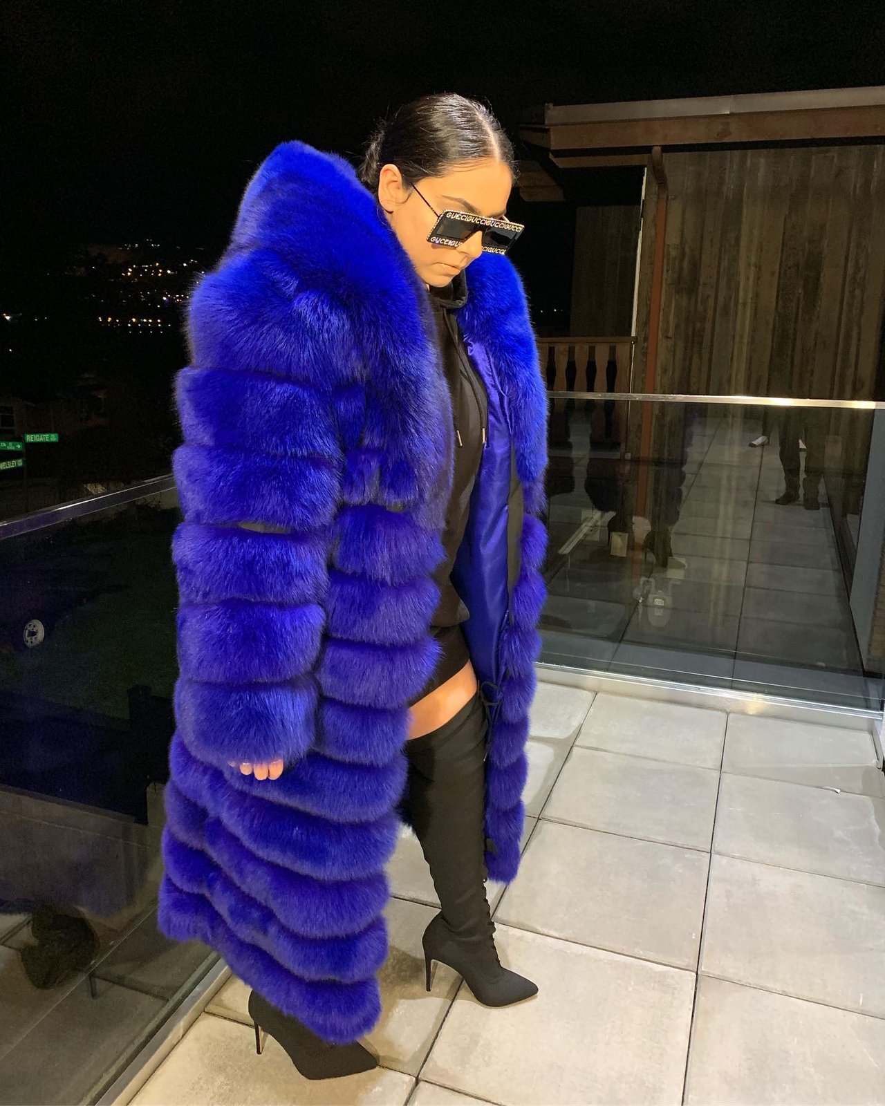 Custom Fur Coat (oversized collar 