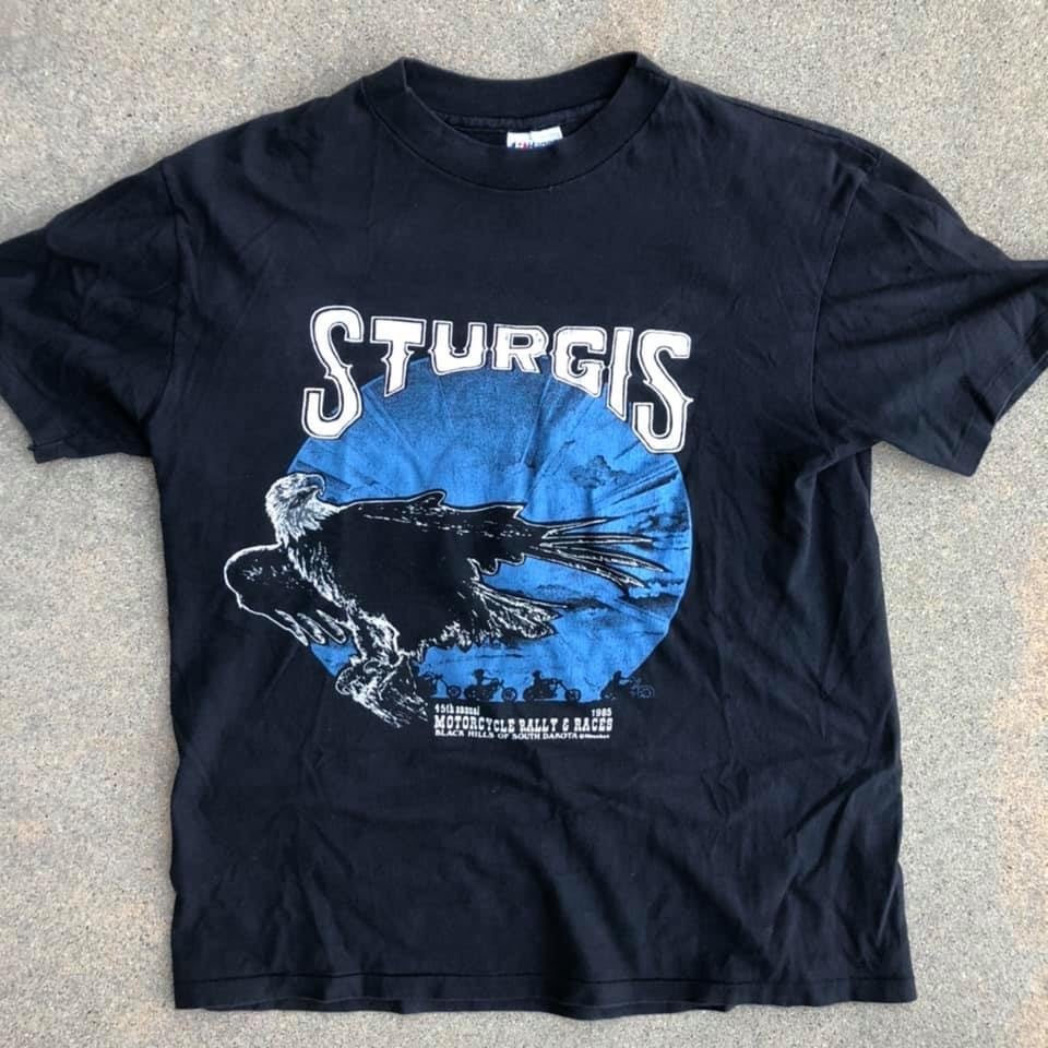 Image of 1985 Sturgis Motorcycle Rally Tee